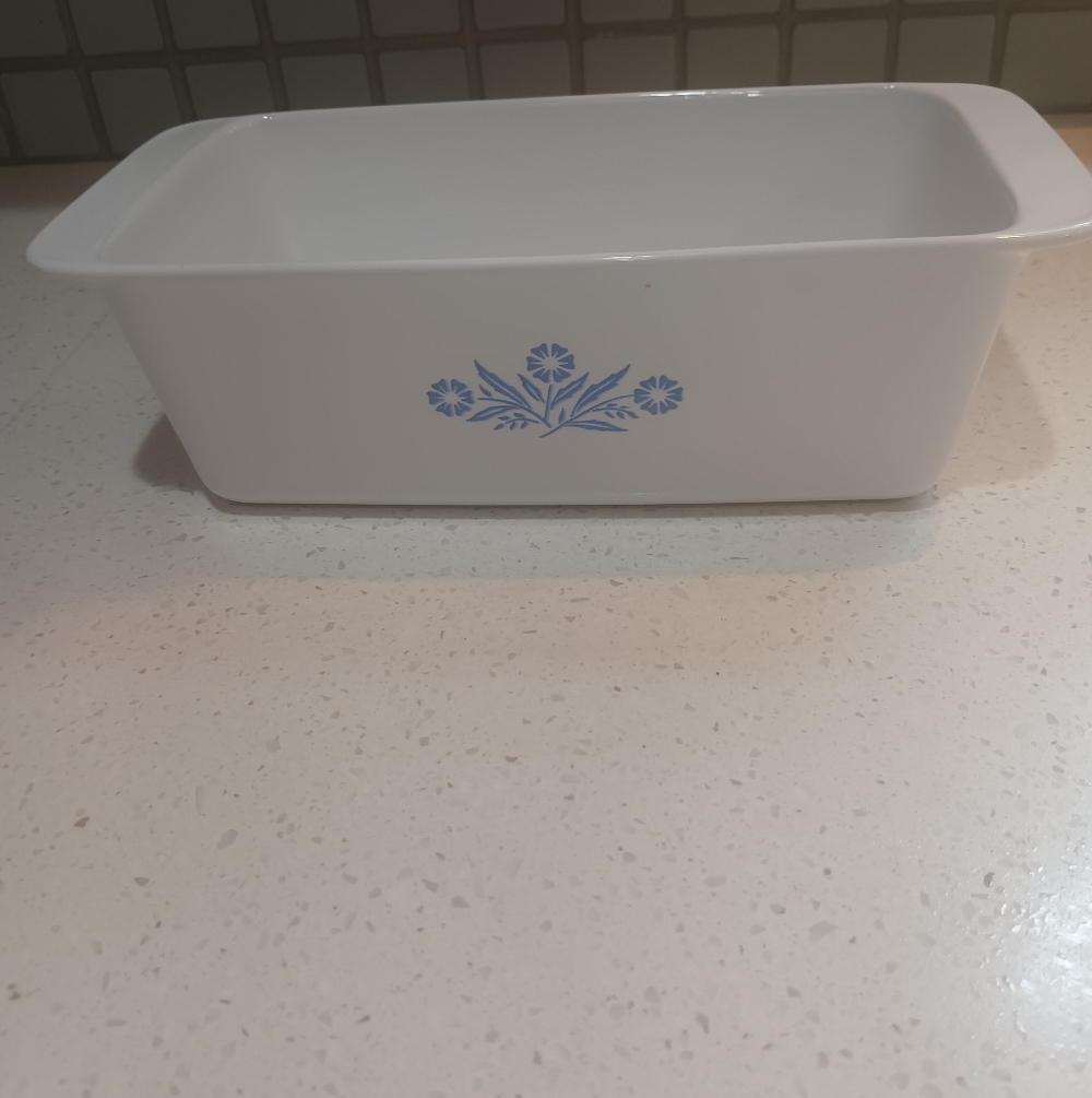 Corning Ware Blue Cornflower Loaf/Casserole Dish